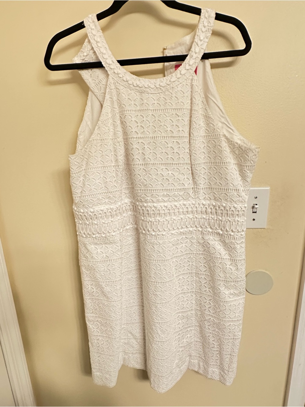 Lilly Pulitzer Ashlyn White Eyelet Shift Dress 🤍 originally 258 now 45